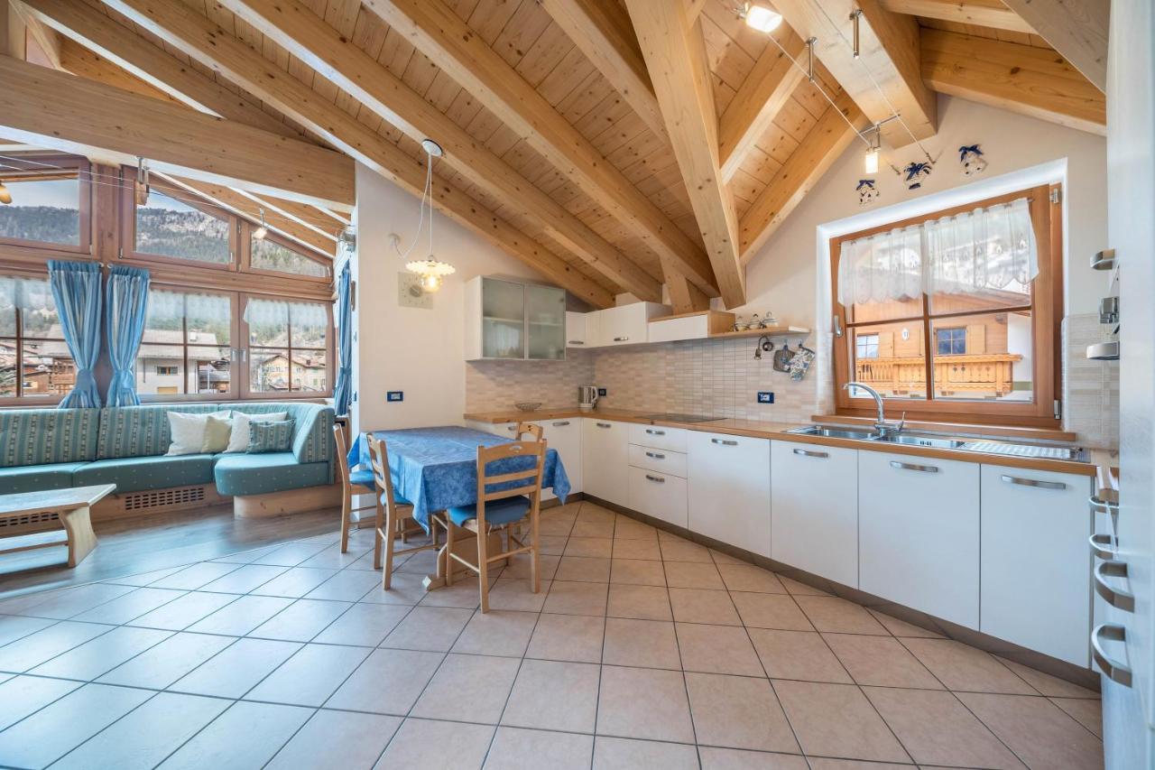 Cesa Zapin 1 Apartman Canazei Kültér fotó